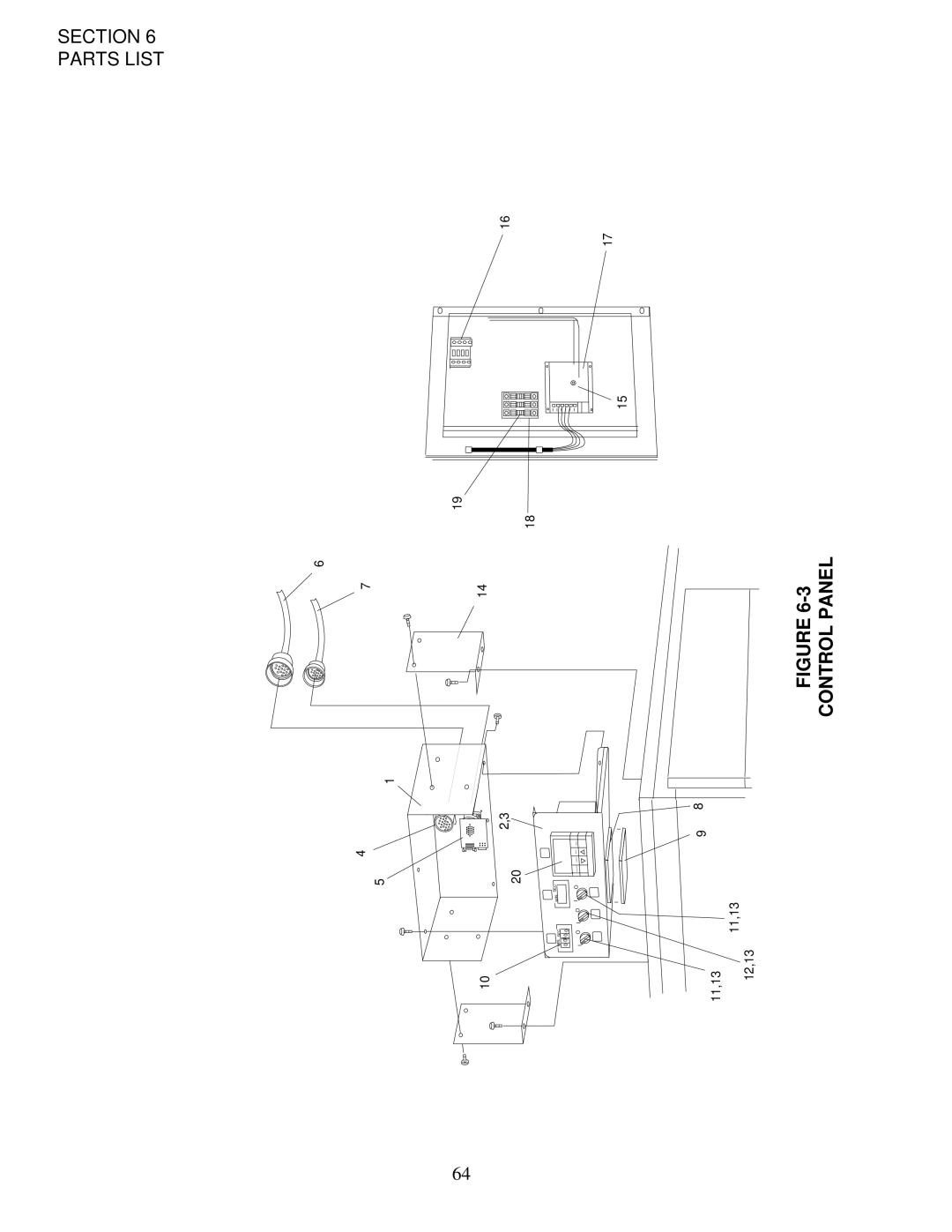 Middleby Marshall PS200-R68 installation manual Control Panel 