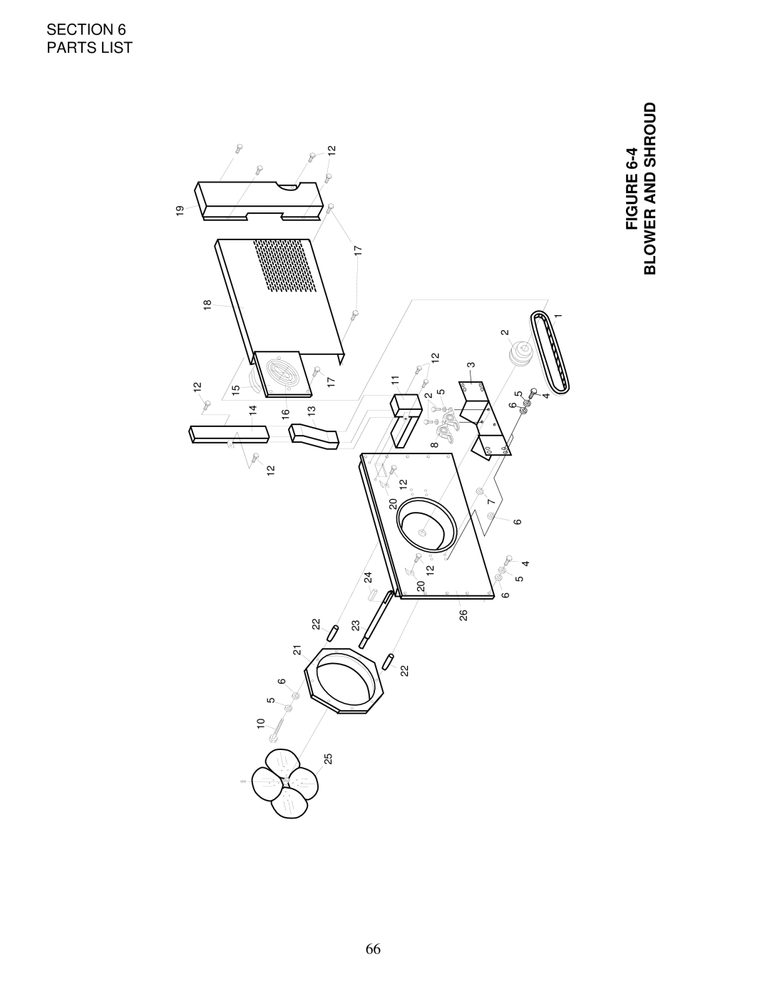 Middleby Marshall PS200-R68 installation manual Blower and Shroud 