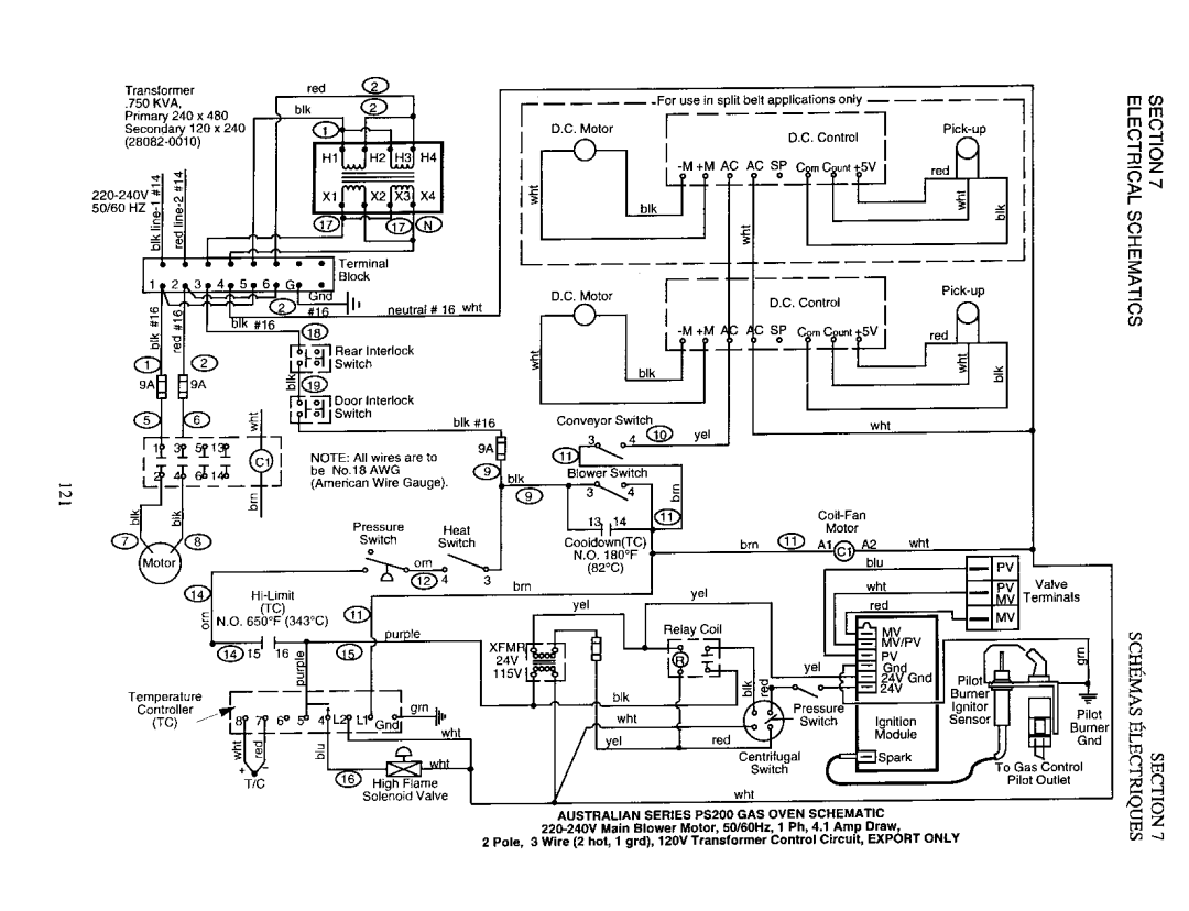 Middleby Marshall PS200 manual 