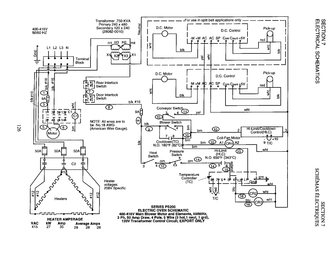 Middleby Marshall PS200 manual 