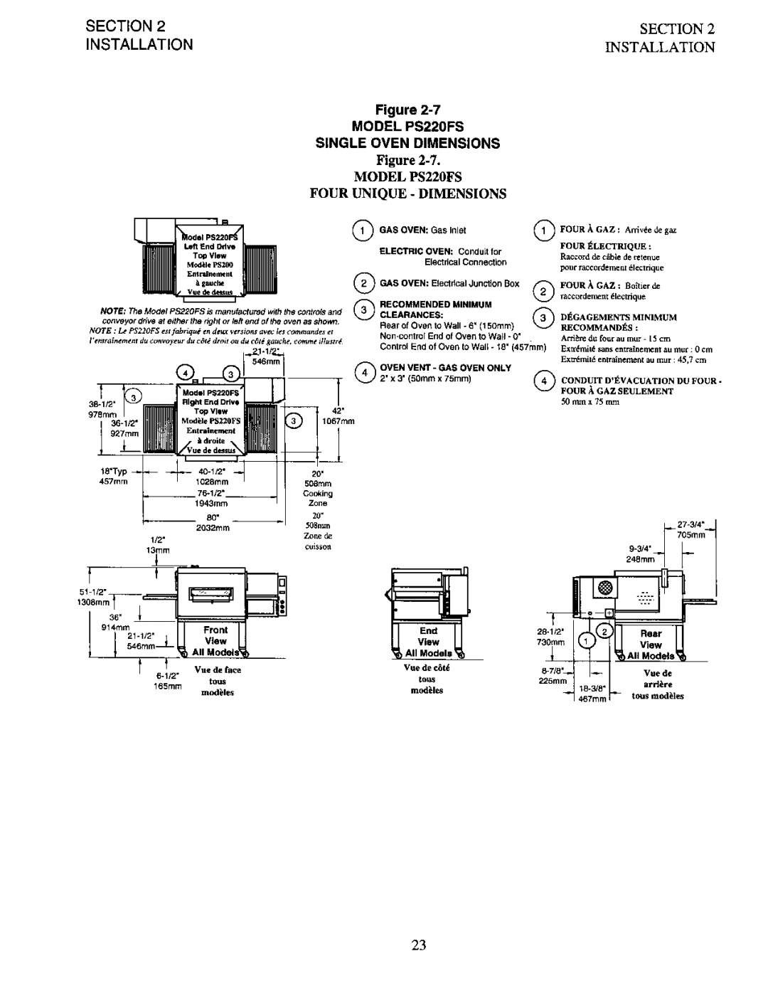 Middleby Marshall PS200 manual 