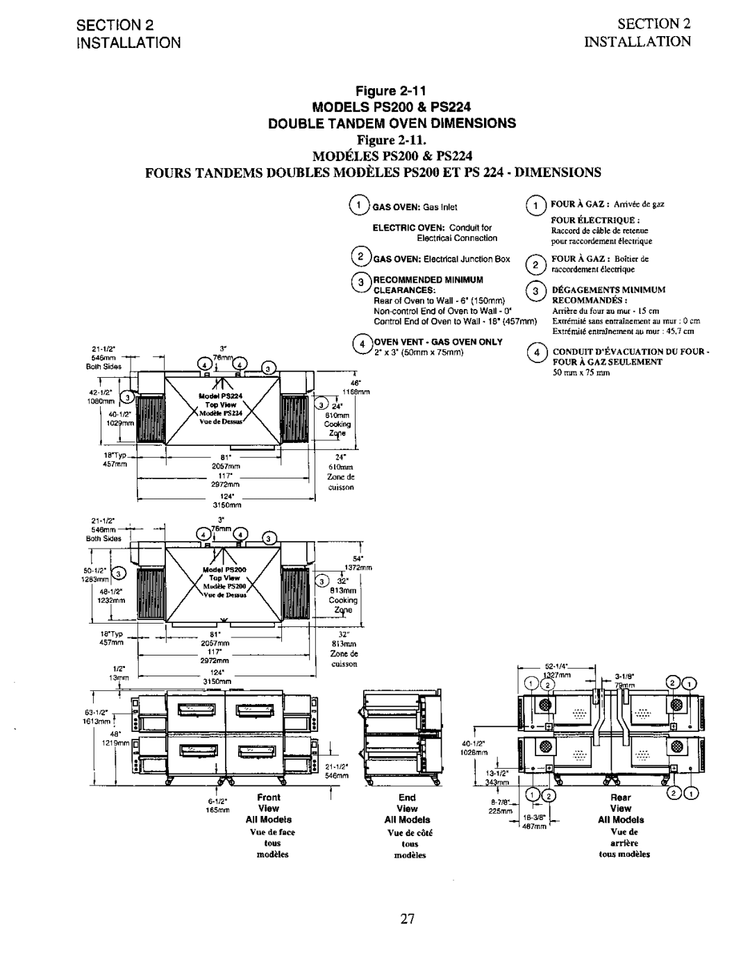 Middleby Marshall PS200 manual 