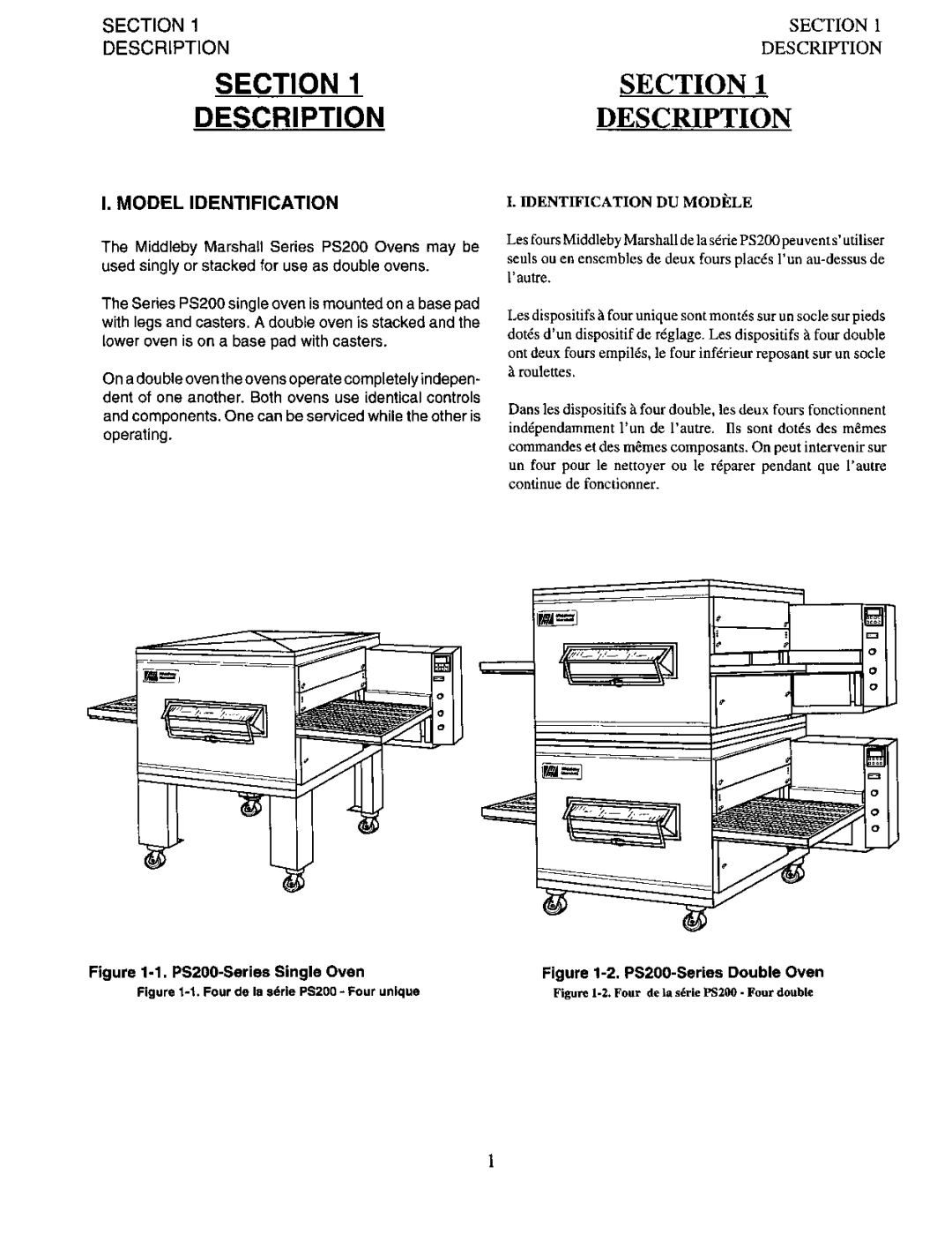 Middleby Marshall PS200 manual 