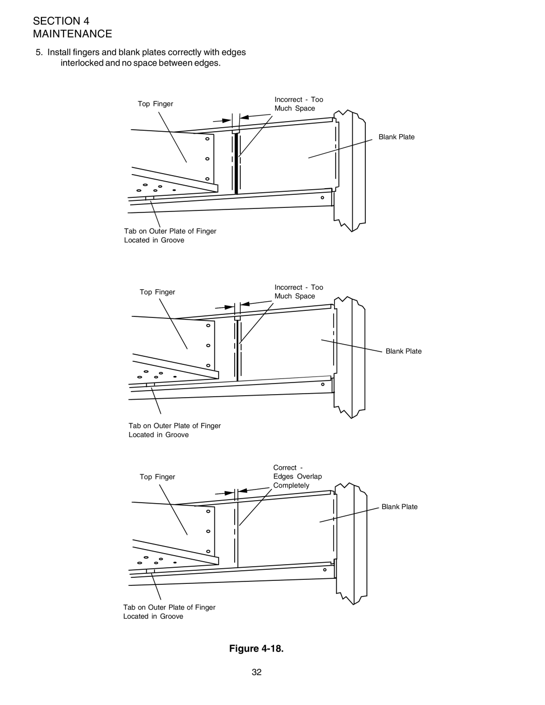 Middleby Marshall PS520G installation manual Section Maintenance 