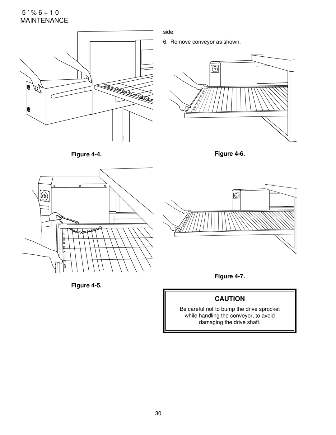 Middleby Marshall PS528G installation manual Section Maintenance 