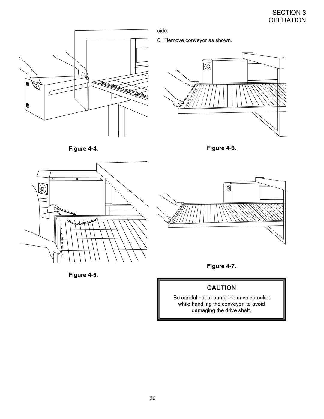 Middleby Marshall PS528G installation manual Section Maintenance 