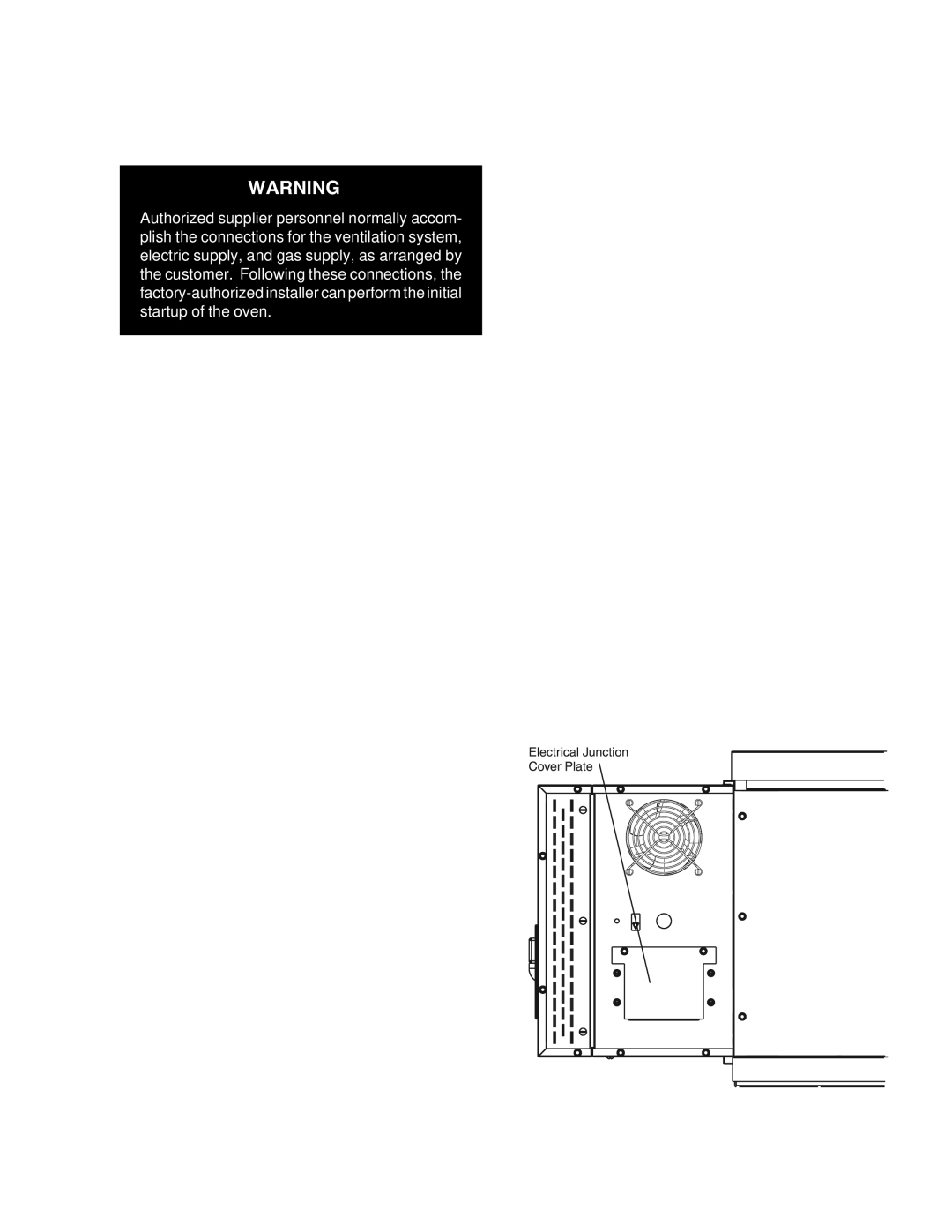 Middleby Marshall PS536ES IV. Electric Supply for Electrically Heated Ovens, Typical Electric Oven Data Plate 