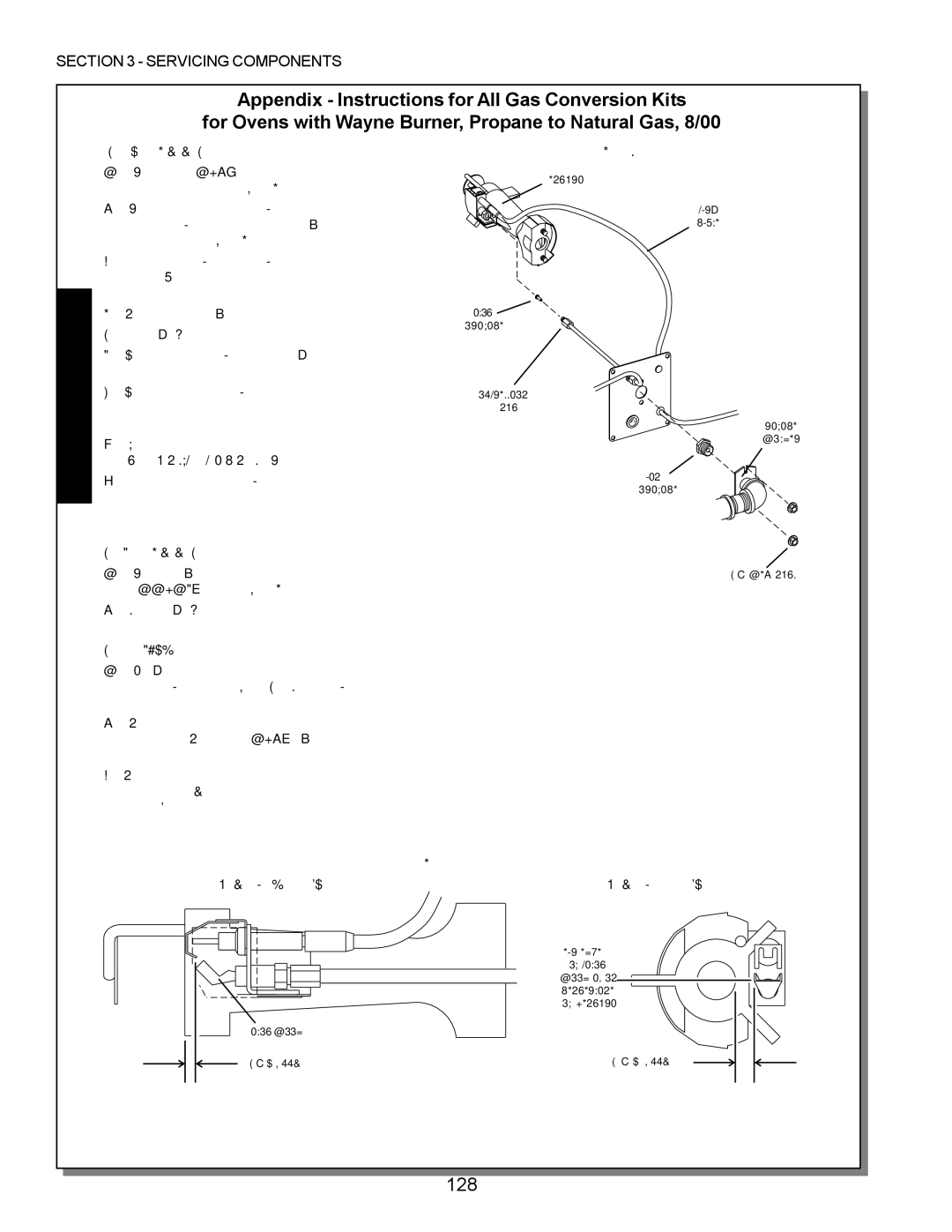 Middleby Marshall PS555, PS570, PS360, PS200, PS220, PS224 PS310 manual 128 