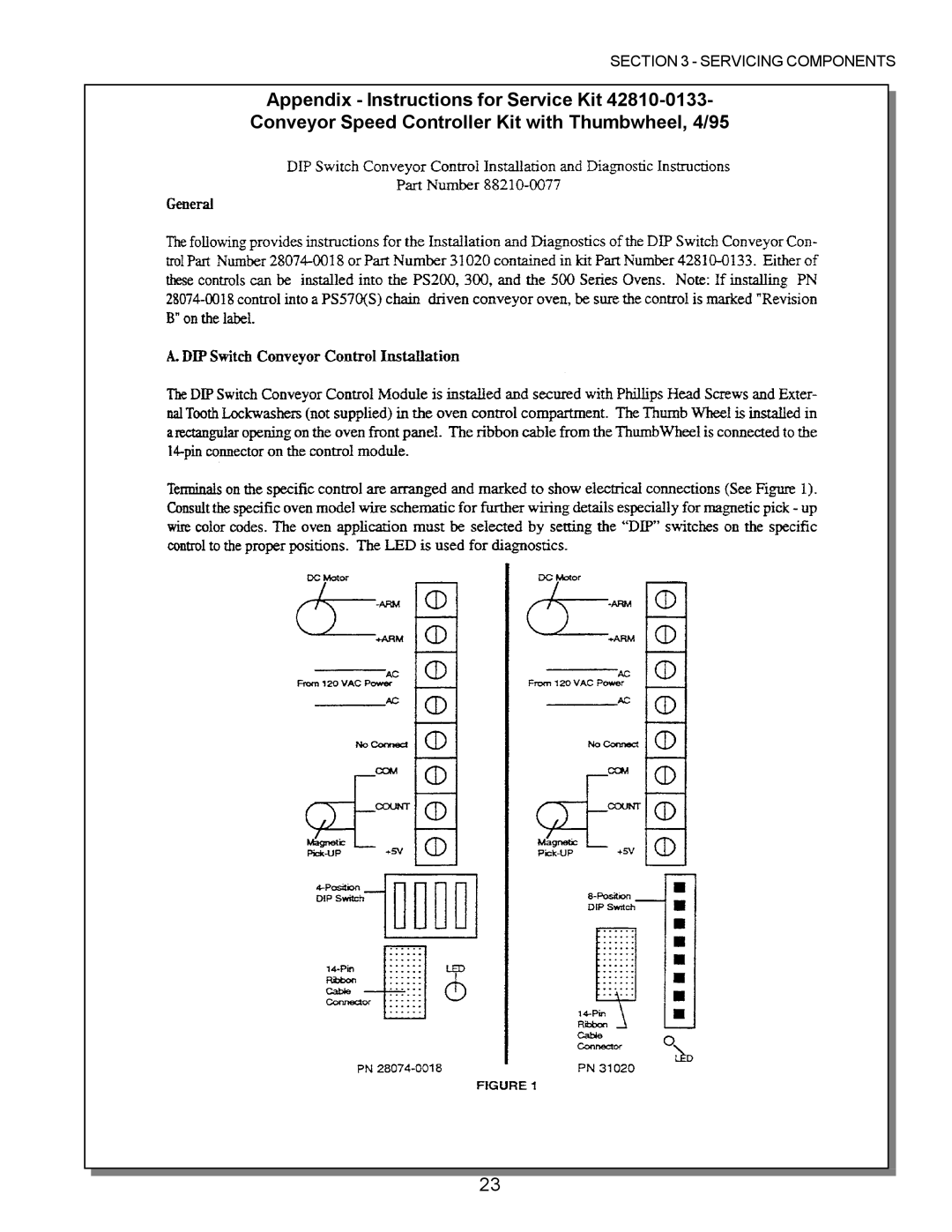 Middleby Marshall PS570, PS360, PS200, PS555, PS220, PS224 PS310 manual Servicing Components 