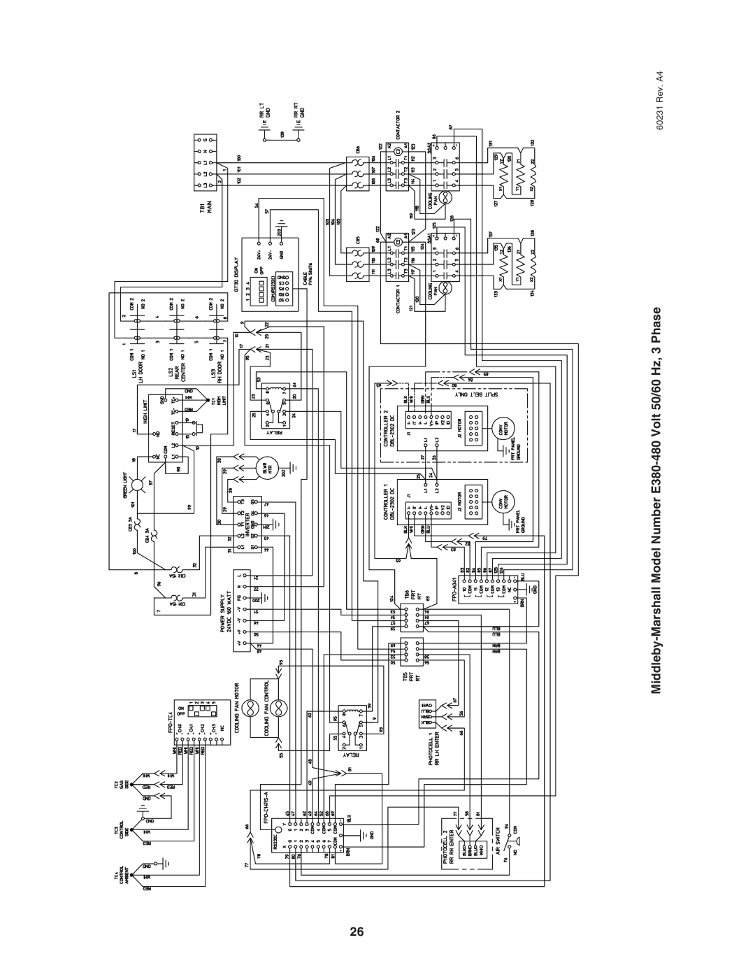 Middleby Marshall PS640E installation manual 60231 Rev. A4 