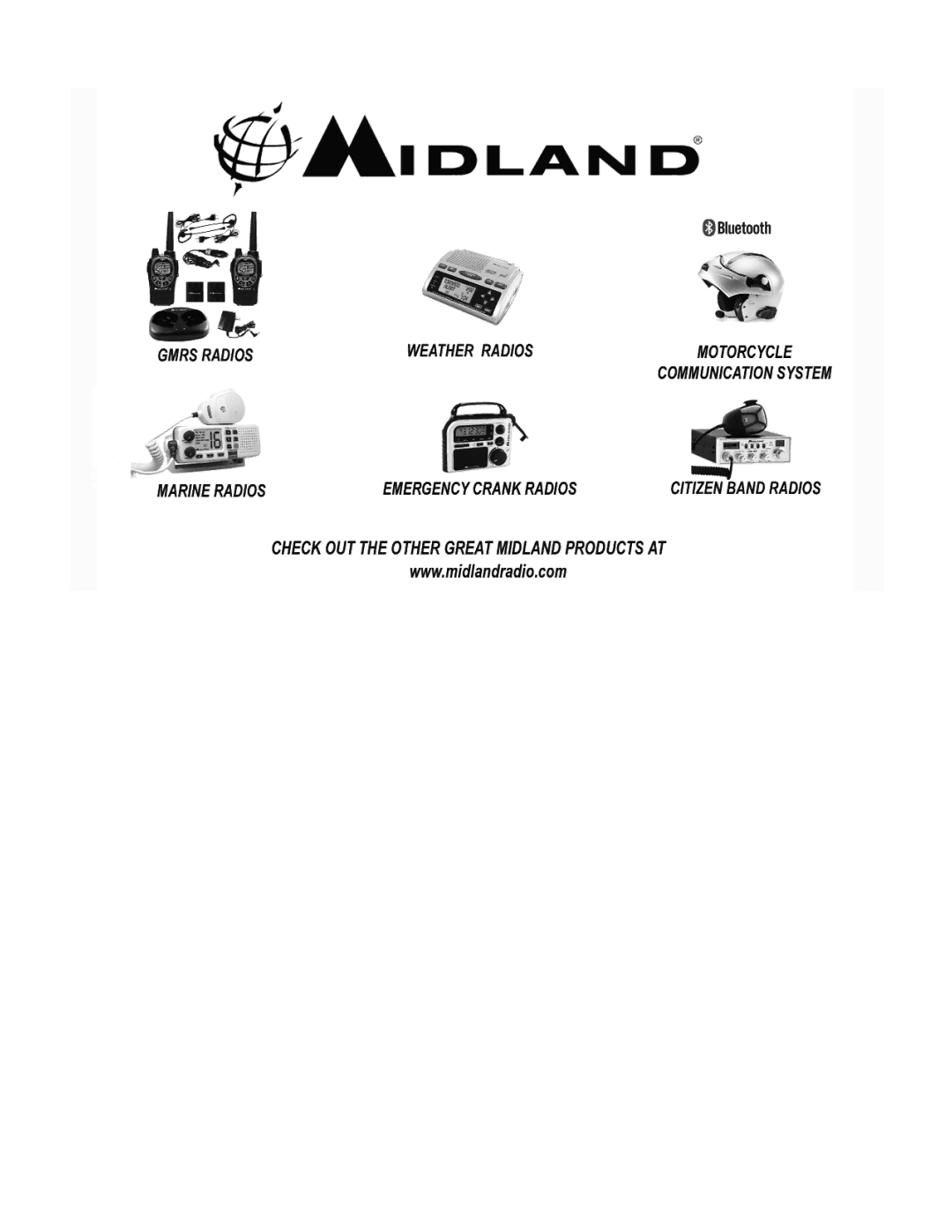 Midland Radio 1001LWX owner manual 