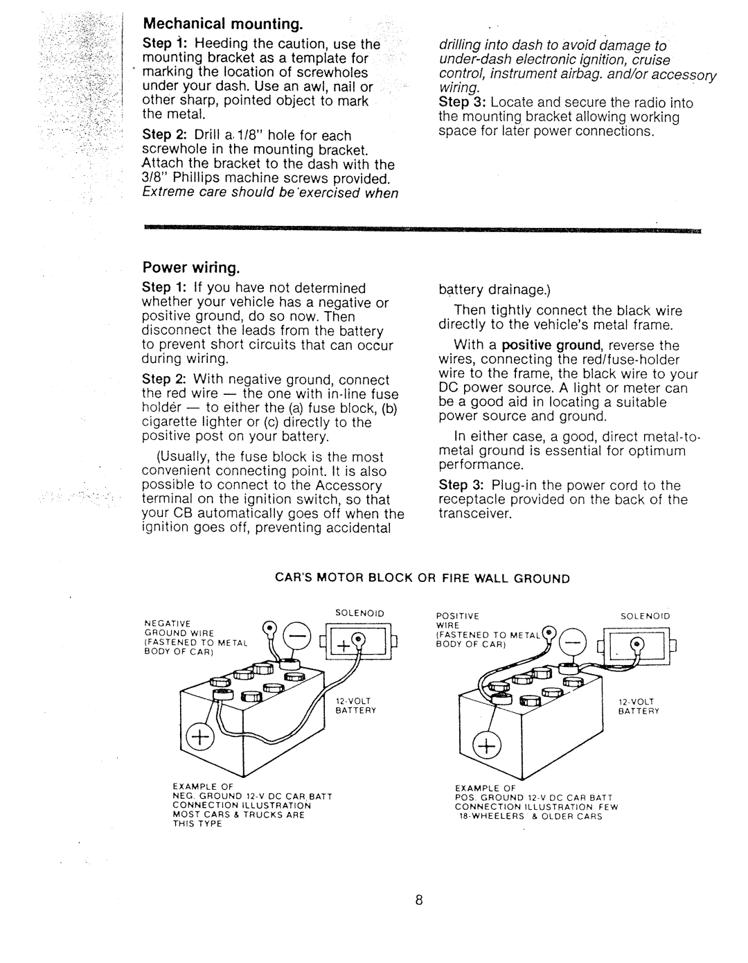 Midland Radio 77-250CXL manual 