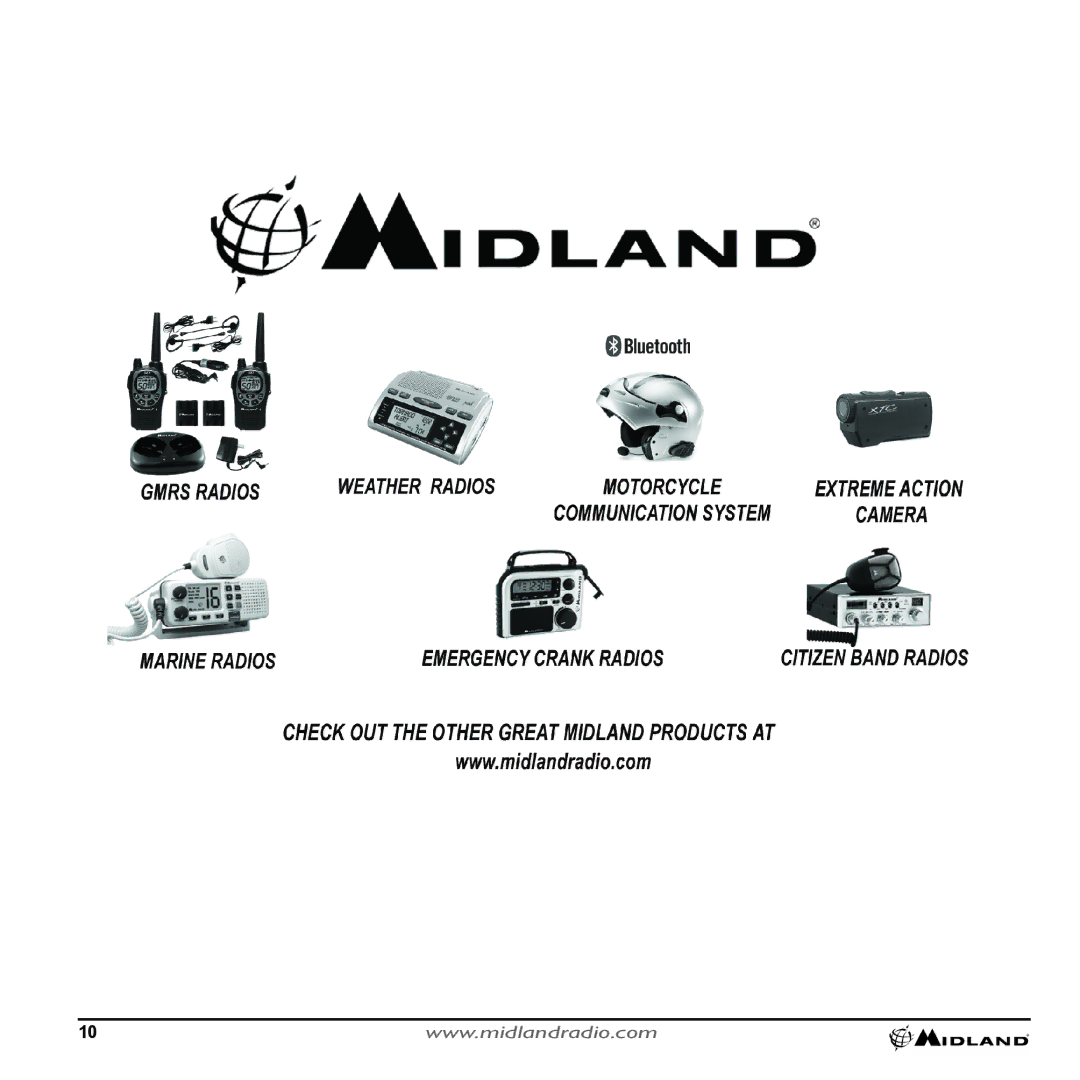 Midland Radio 9001Z technical specifications 