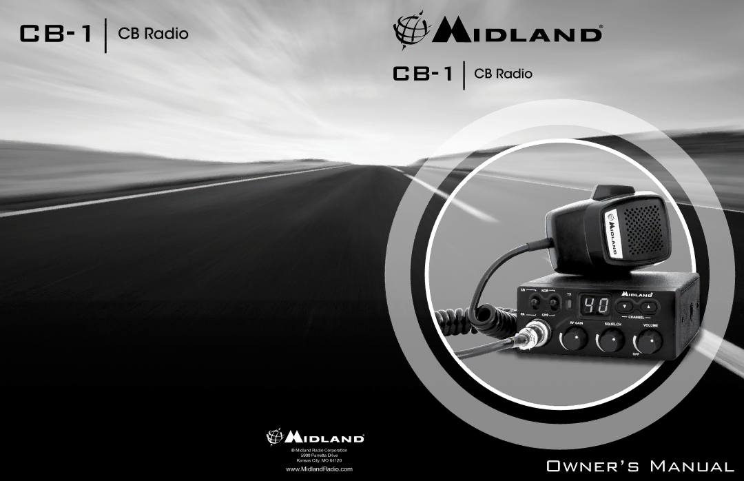 Midland Radio CB-1 owner manual 