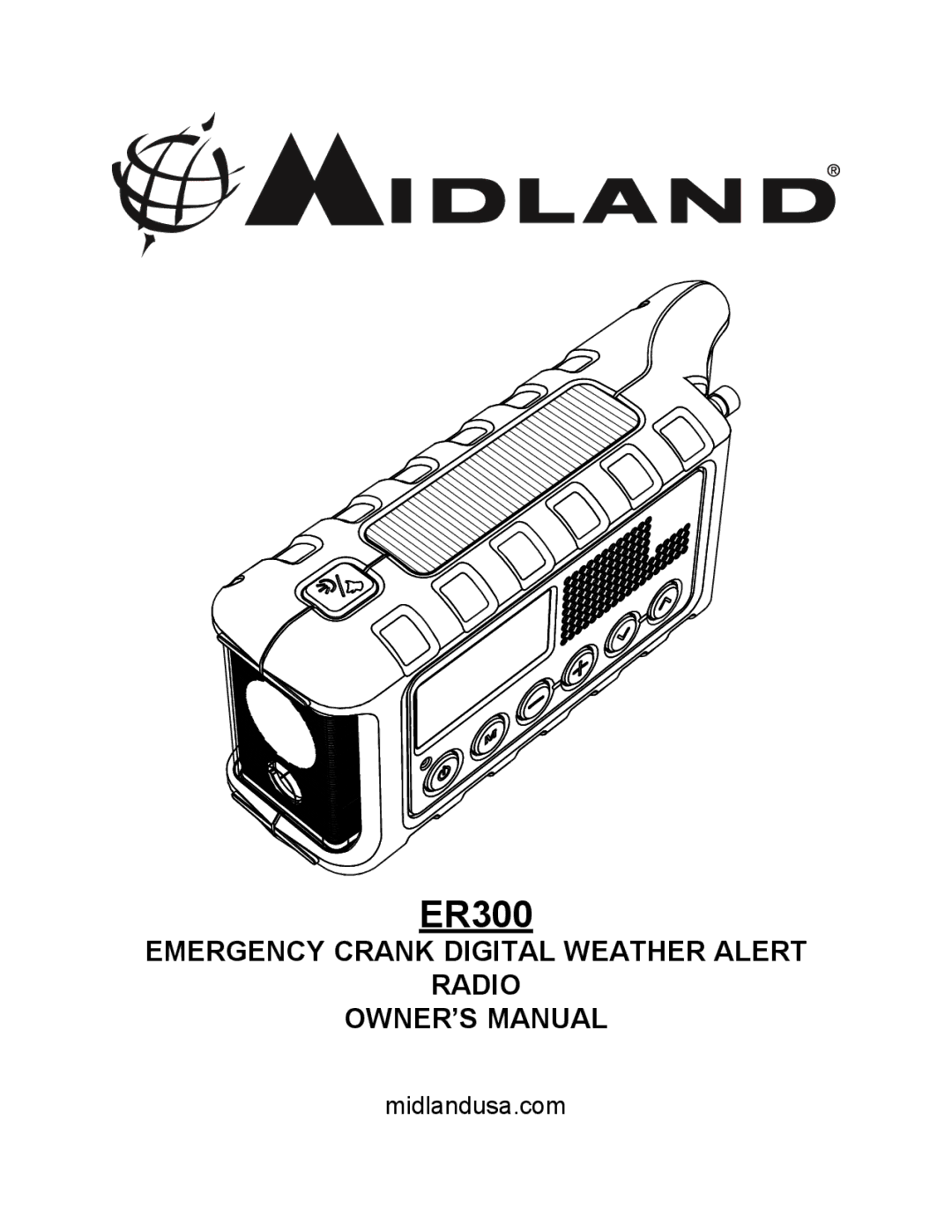 Midland Radio ER300 owner manual 