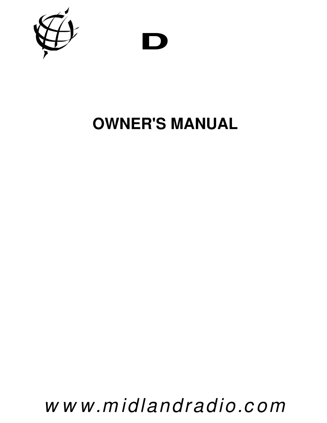 Midland Radio GXT1050 Series, GXT1000 Series owner manual 