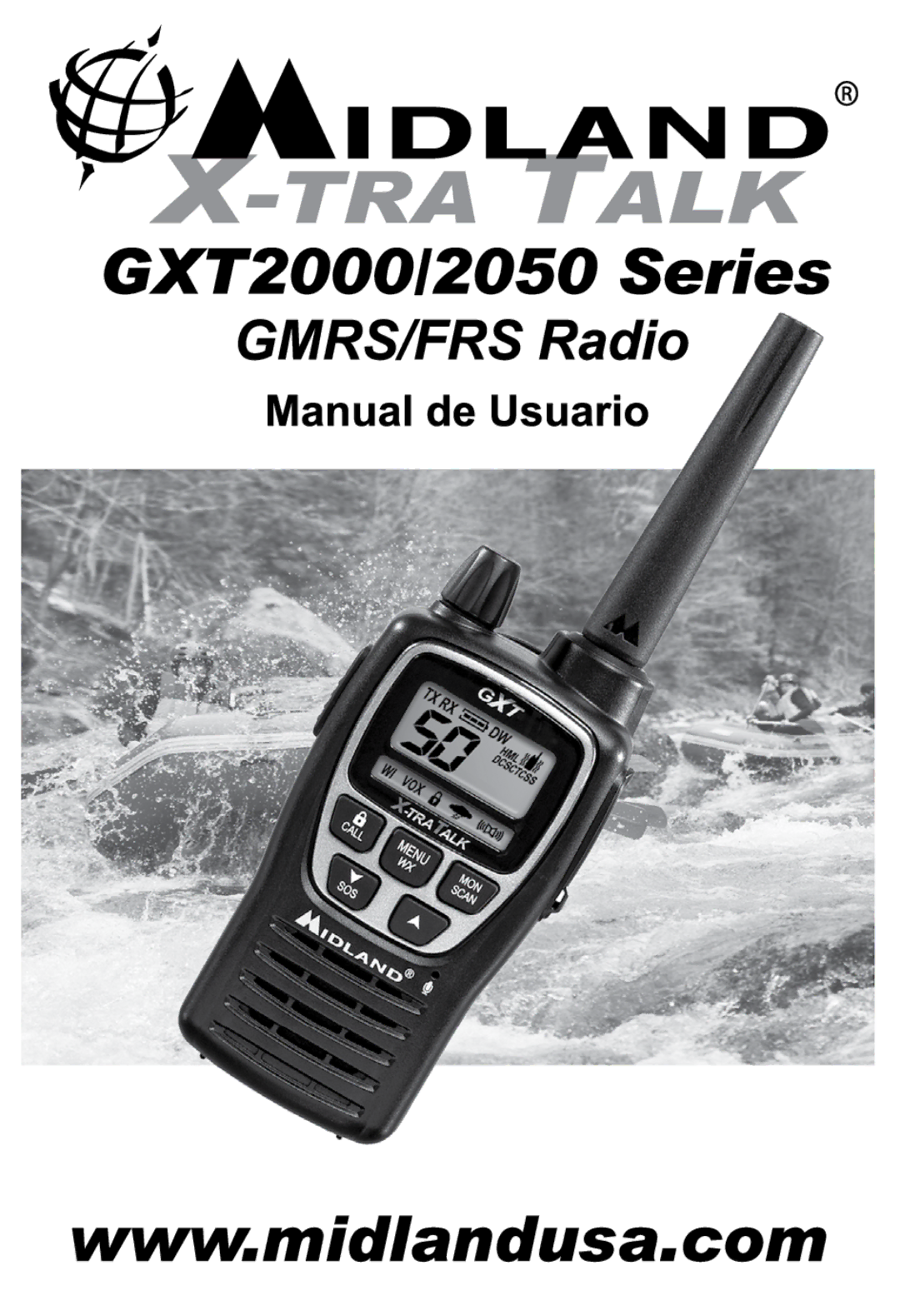 Midland Radio GXT2050 manual Modelo GXT2000/ Serie Página 