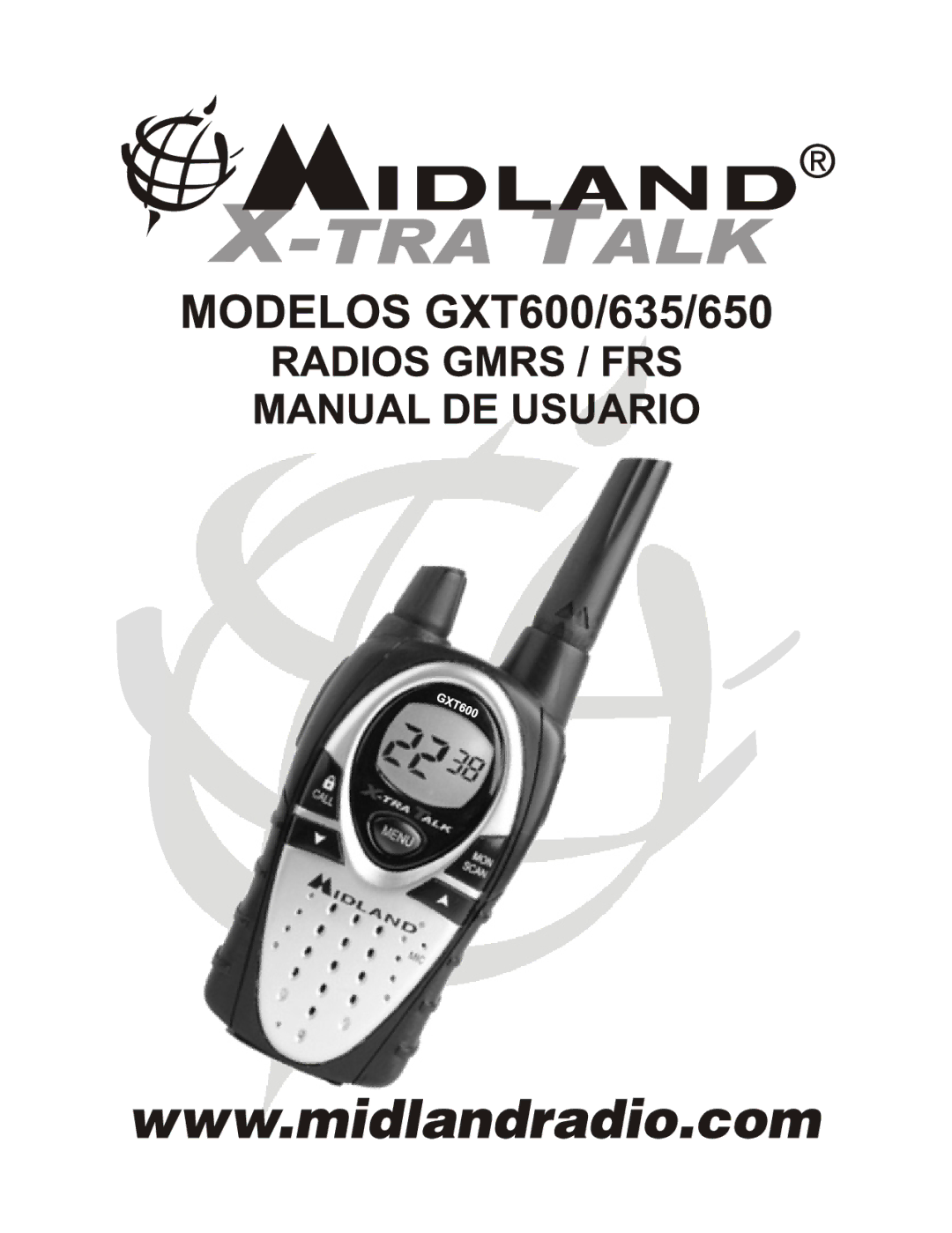 Midland Radio GXT600, GXT656, GXT635, GXT650 owner manual 