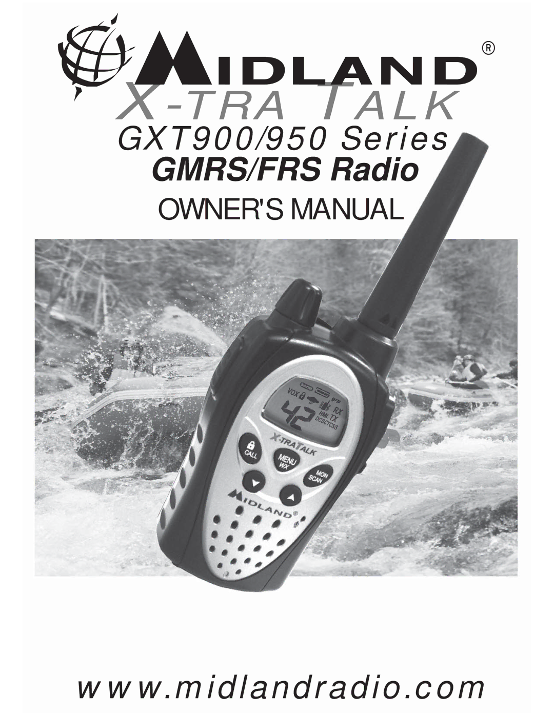 Midland Radio GXT900 Series, GXT950 Series owner manual TRA Talk 