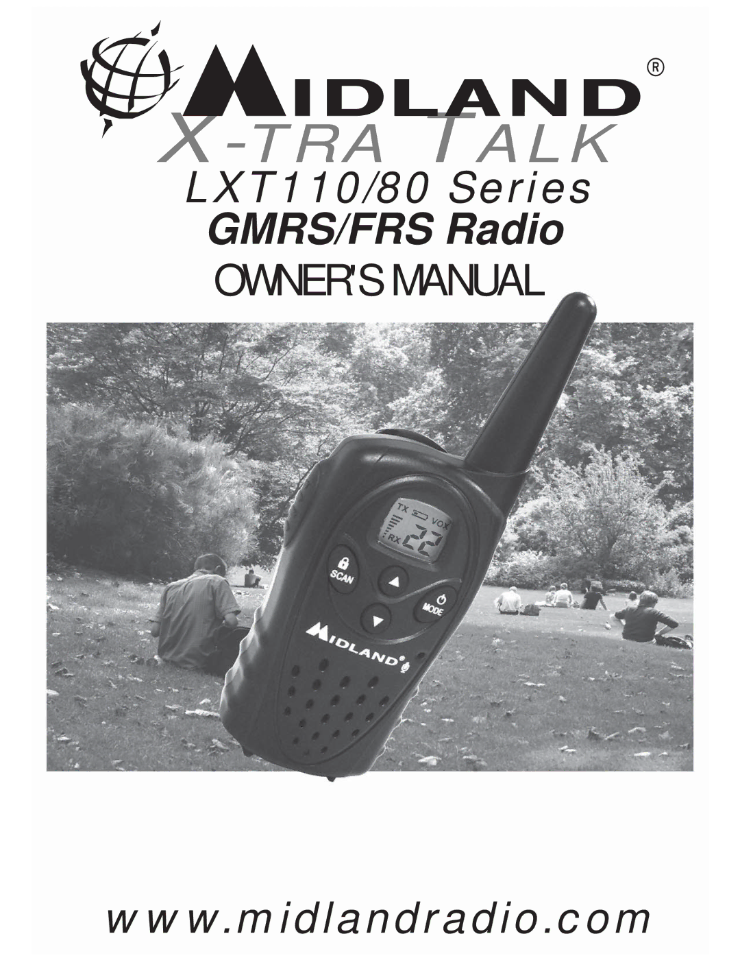 Midland Radio LXT110/80 owner manual TRA Talk 