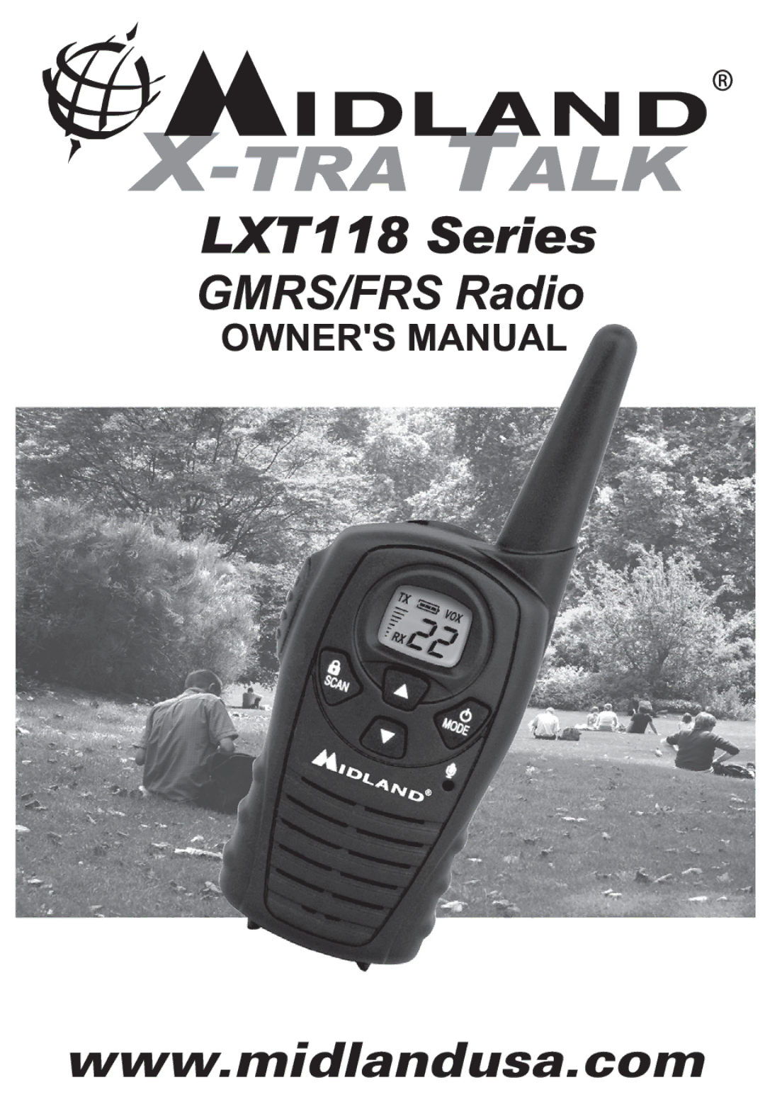 Midland Radio LXT118 Series, LXT118VP manual 