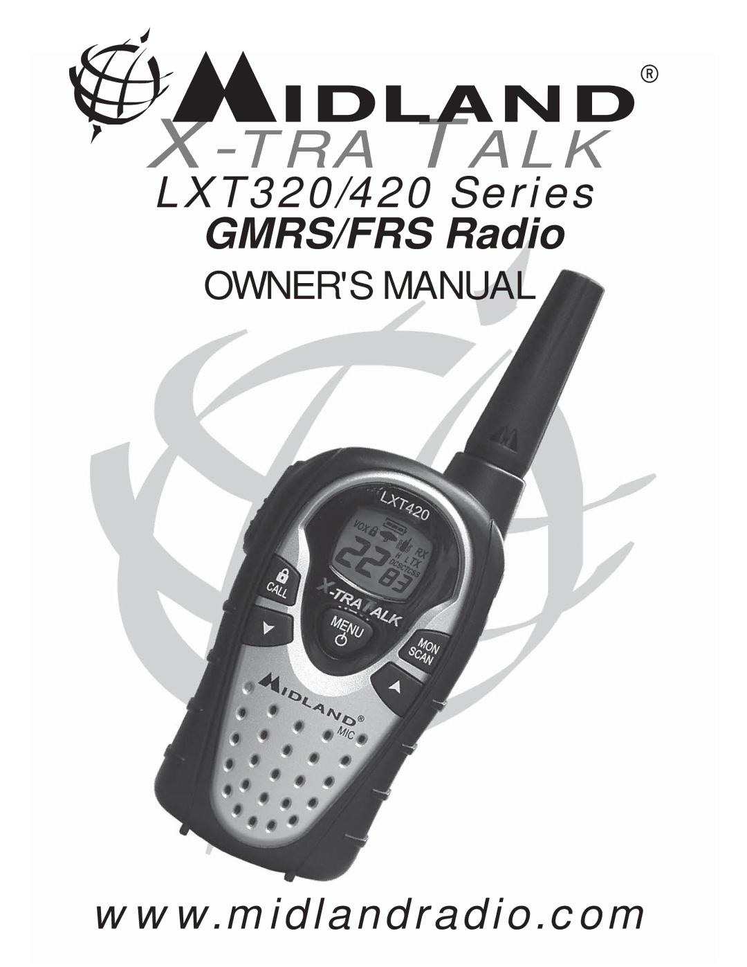 Midland Radio LXT320, LXT420 owner manual TRA Talk 