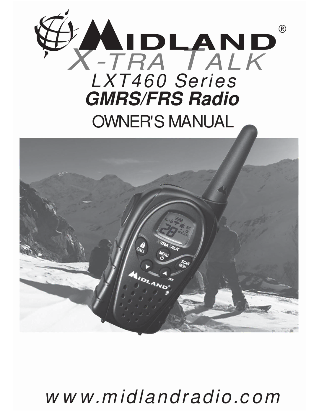 Midland Radio LXT460 Series owner manual TRA Talk 