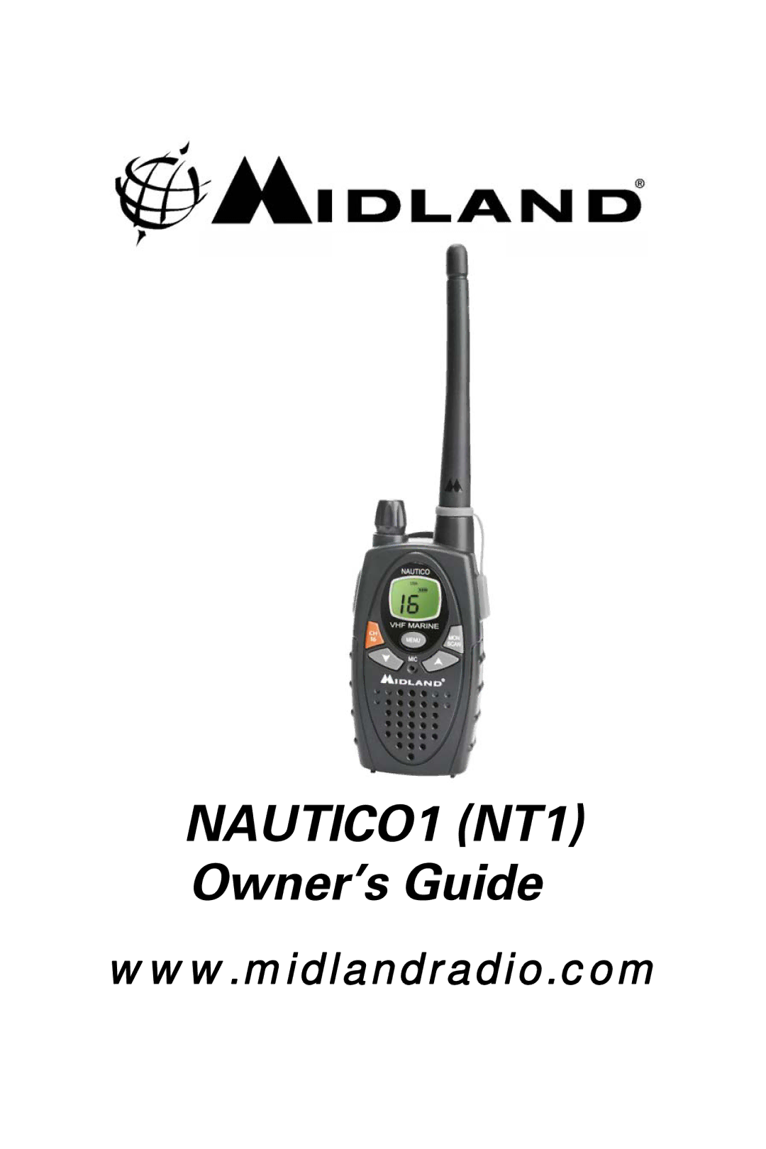 Midland Radio manual NAUTICO1 NT1 