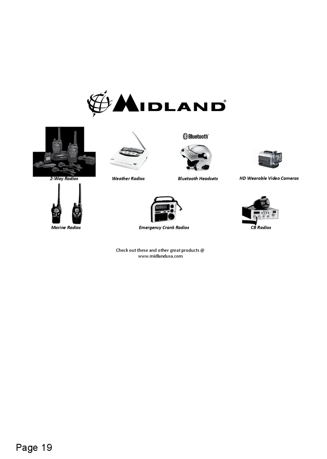 Midland Radio manual Model NT3 Series 