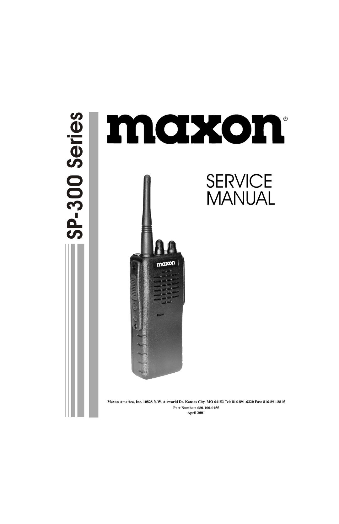 Midland Radio SP-300 service manual Service Manual 