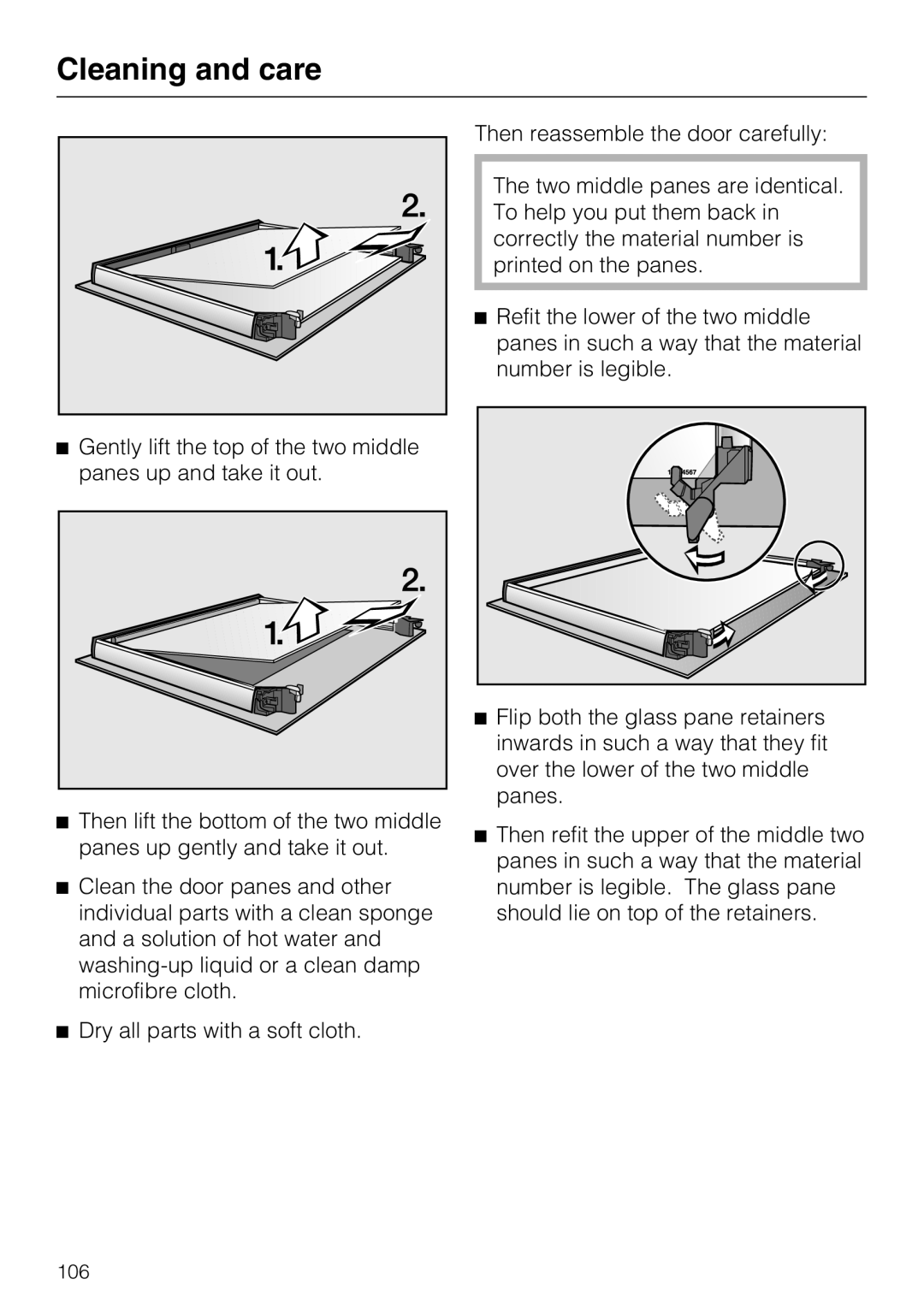 Miele 10 110 510 installation instructions 106 