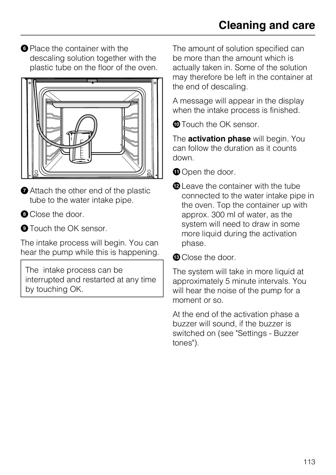 Miele 10 110 510 installation instructions 113 