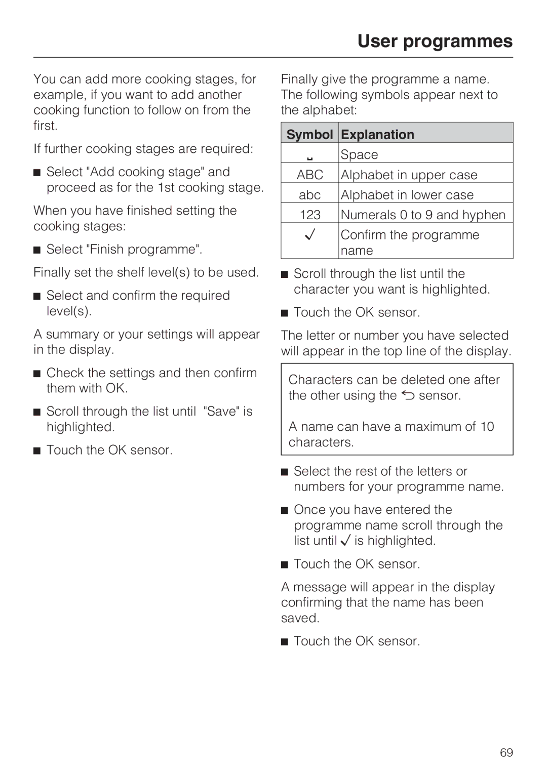 Miele 10 110 510 installation instructions Abc 