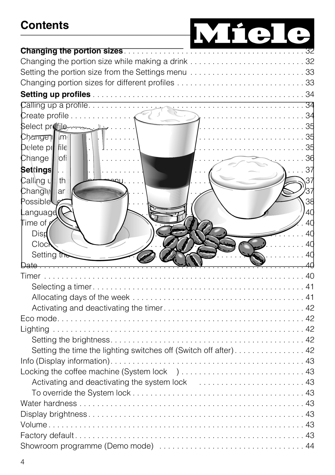 Miele CVA 6431 (C) installation instructions Contents 