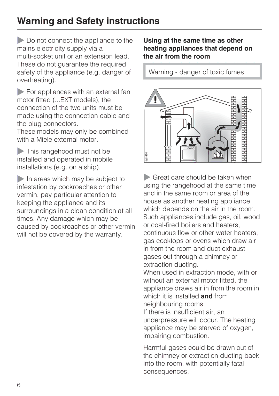 Miele DA 429-4 EXT, DA 428-4 EXT installation instructions 