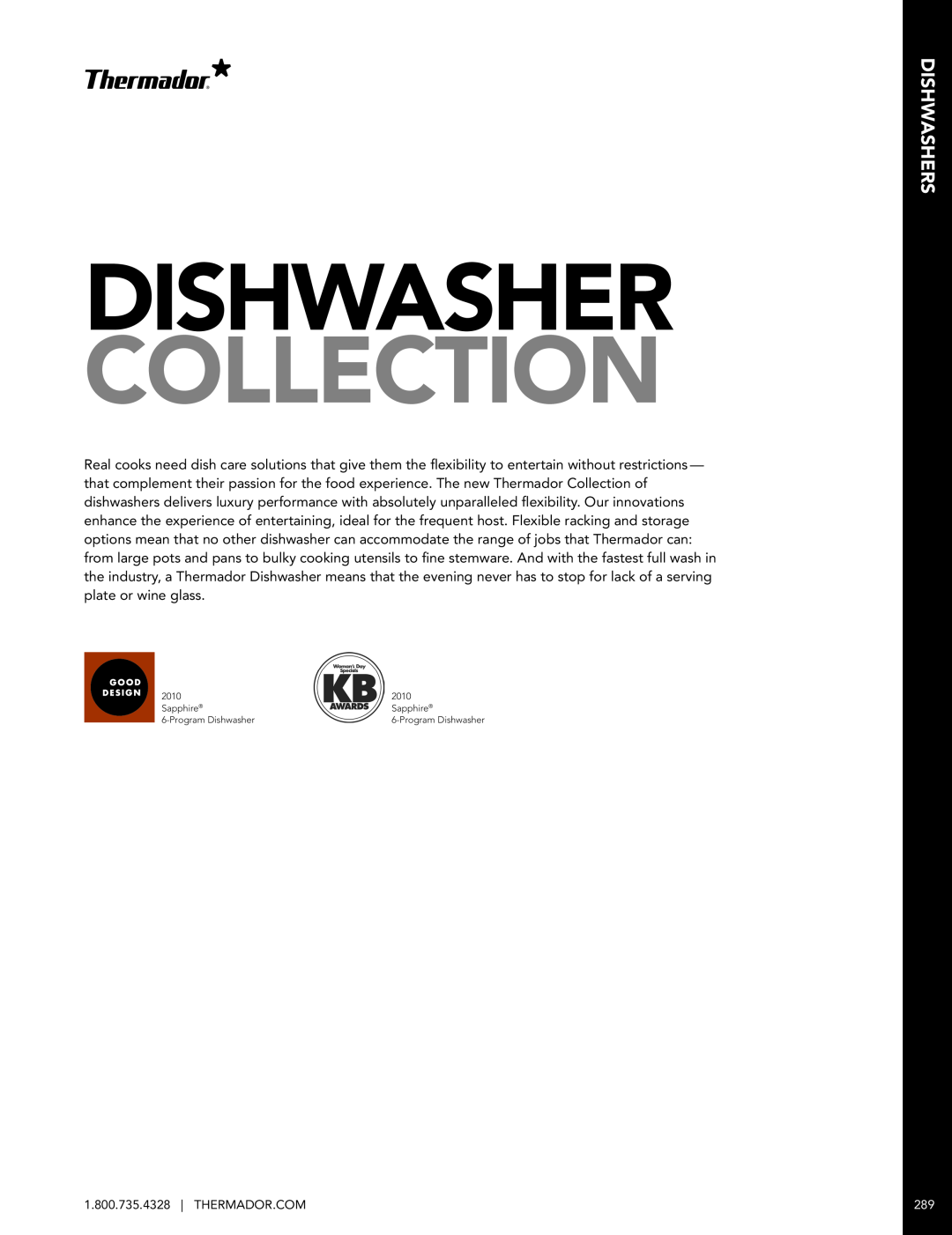 Miele DWHD651JFP manual Dishwashers, Collection 