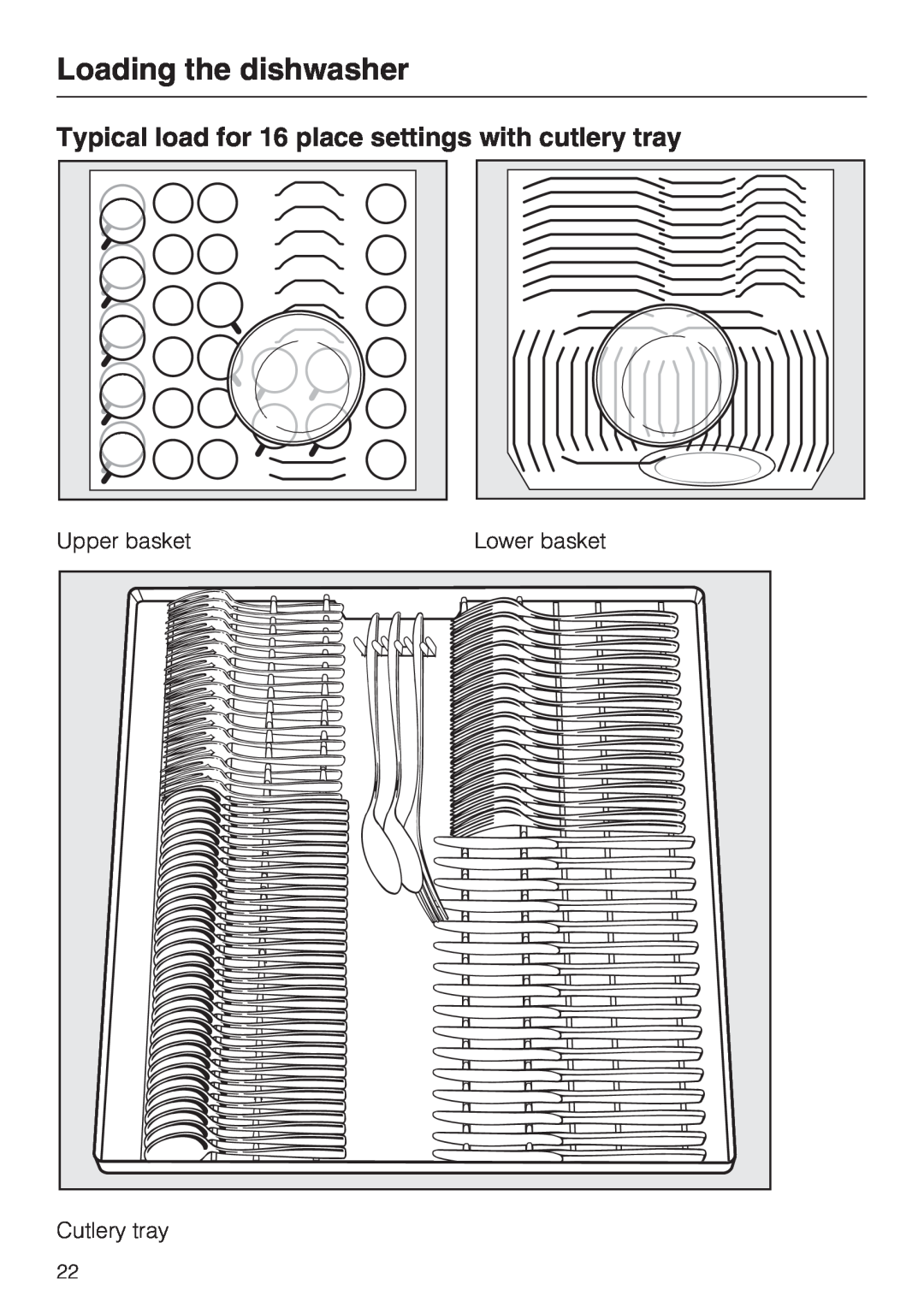Miele G 5285, G 5280 manual Loading the dishwasher 
