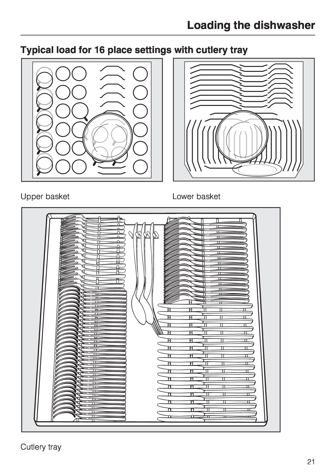 Miele G 5605, G 5600 manual Loading the dishwasher 