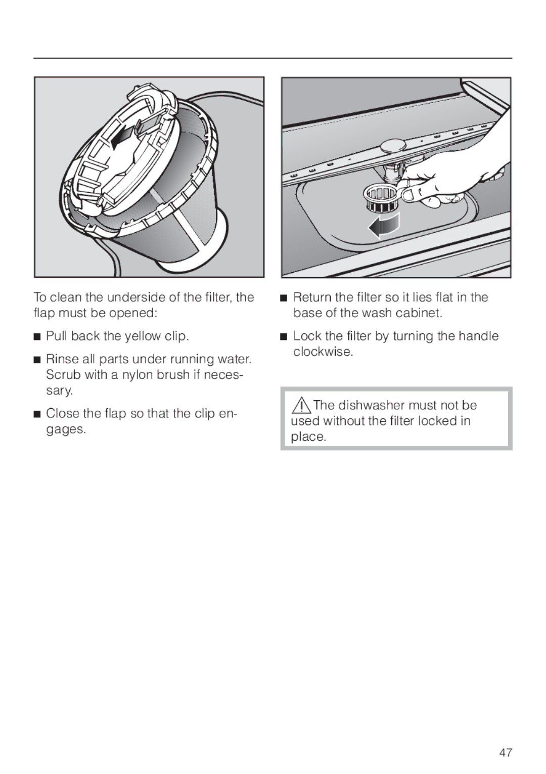 Miele G 856 SC ELITE operating instructions 