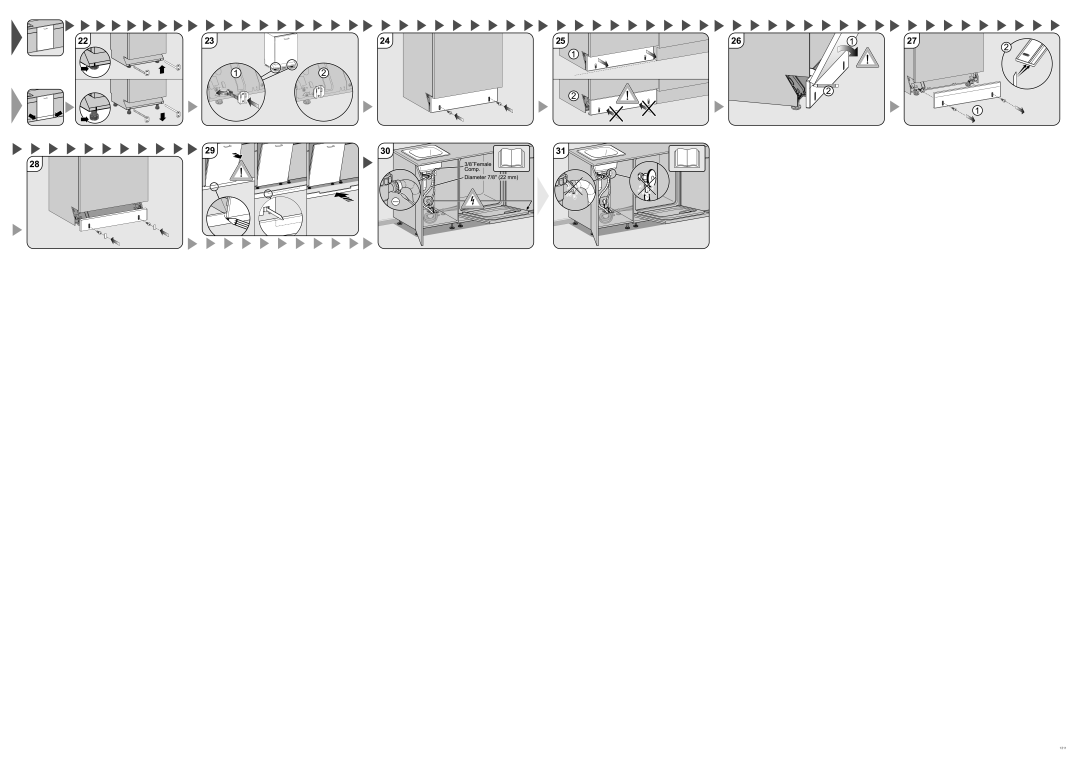 Miele G4XX5, G5XX5, G5XX0, G4XX0 important safety instructions 1311 