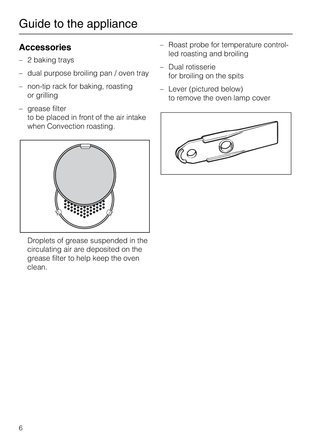 Miele H 267 B, H 277 B manual Accessories 