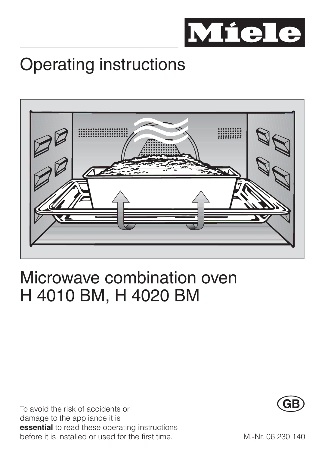 Miele H 4020 BM, H 4010 BM manual 