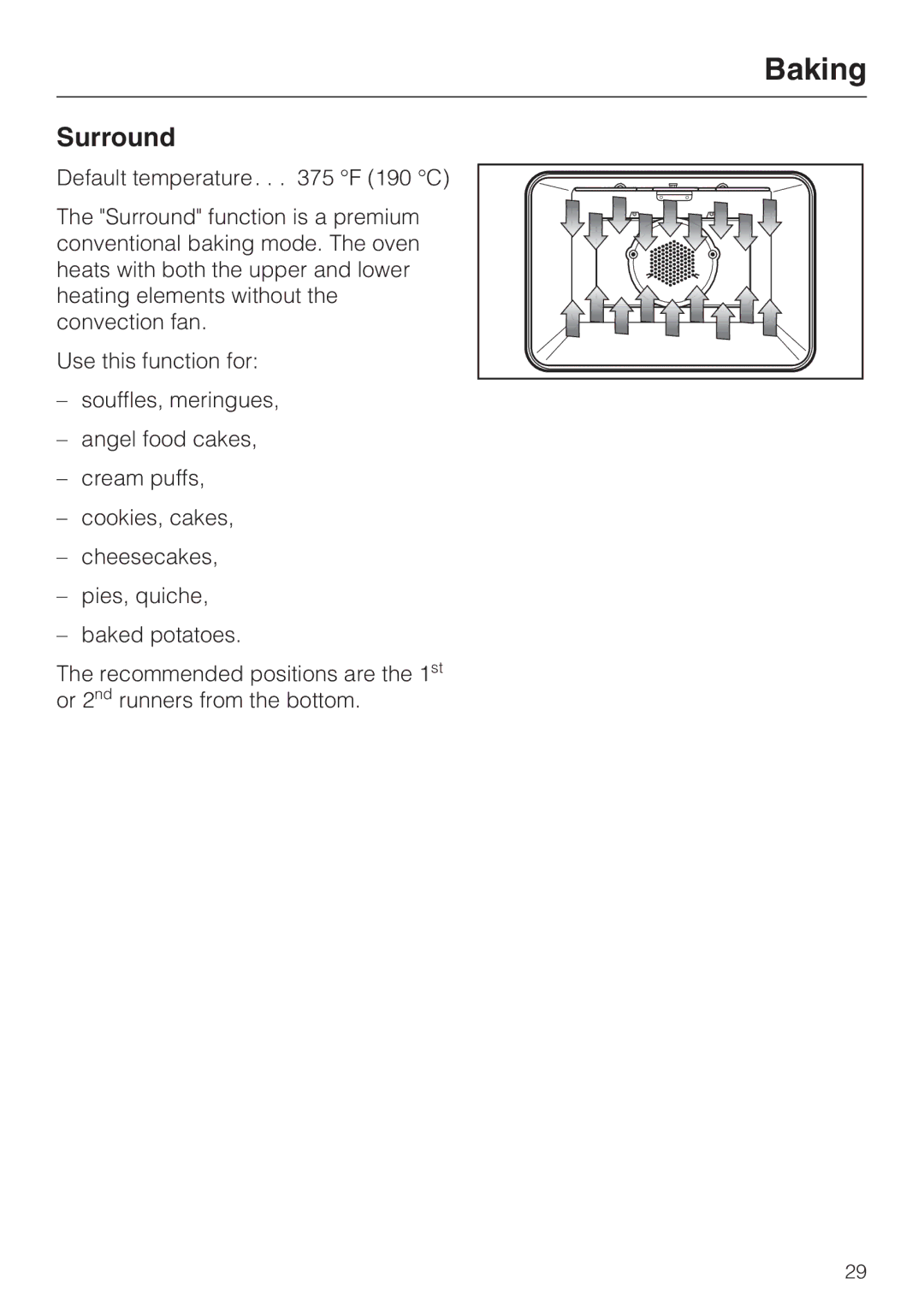 Miele H 4746 BP, H 4744 BP installation instructions Surround 