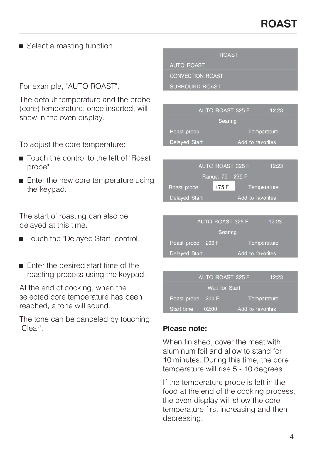 Miele H 4786 BP, H 4784 BP installation instructions Please note 