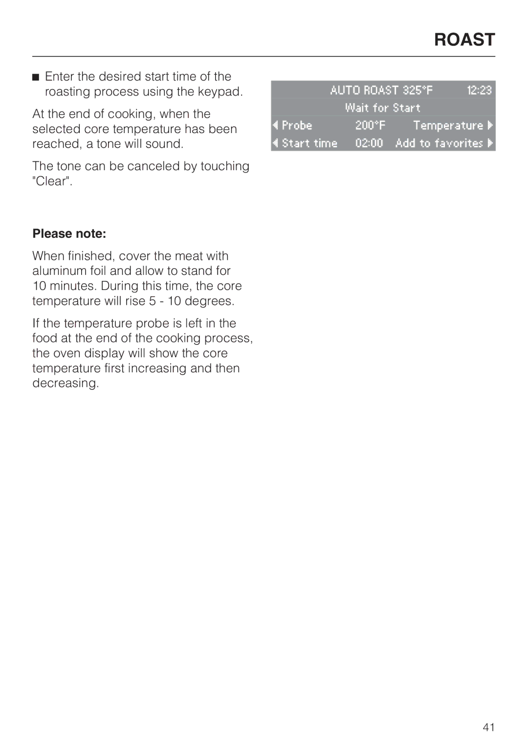 Miele H 4882 BP installation instructions Please note 