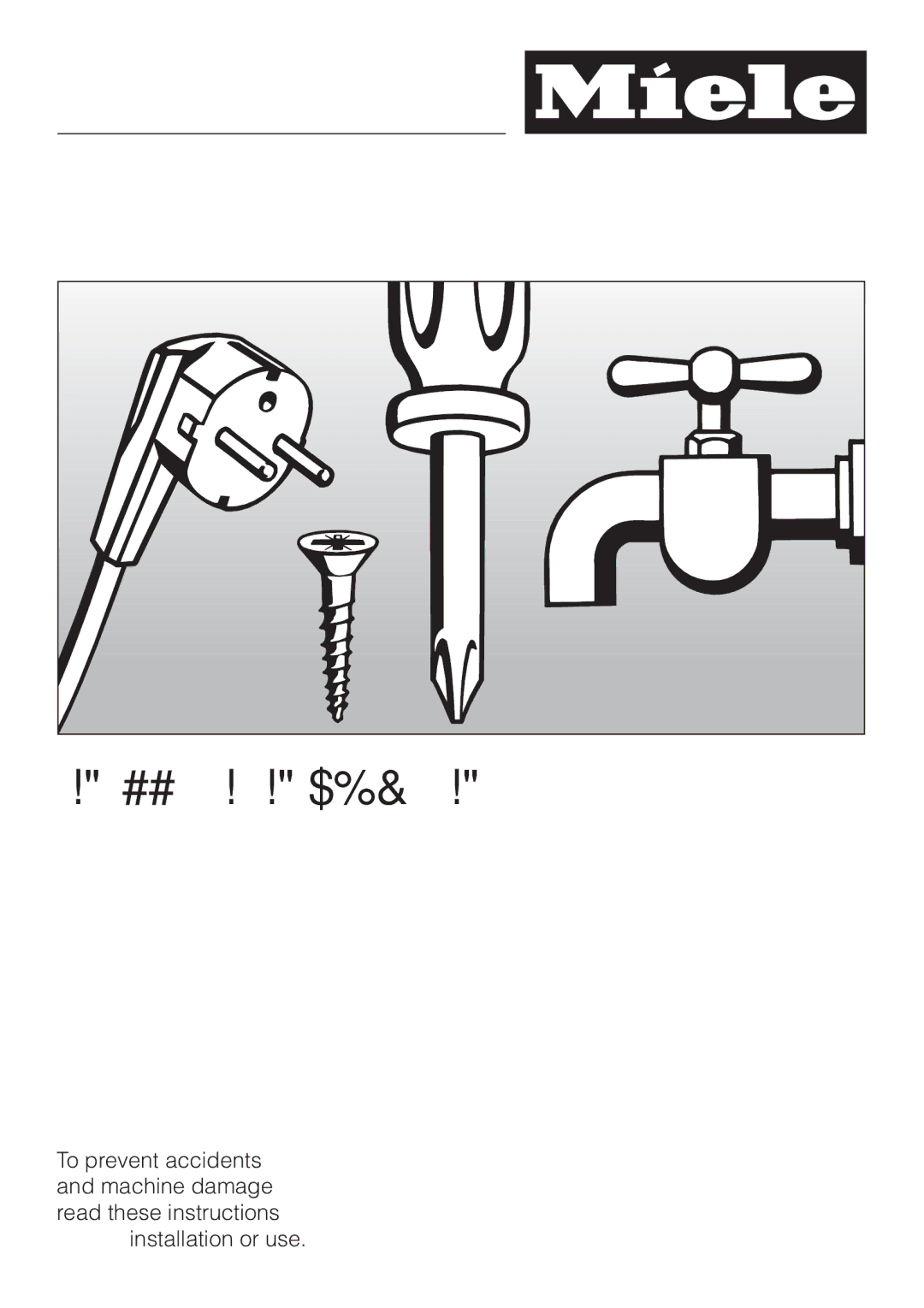 Miele H387-2BPKAT, H387-1BPKAT manual Installation Instructions 