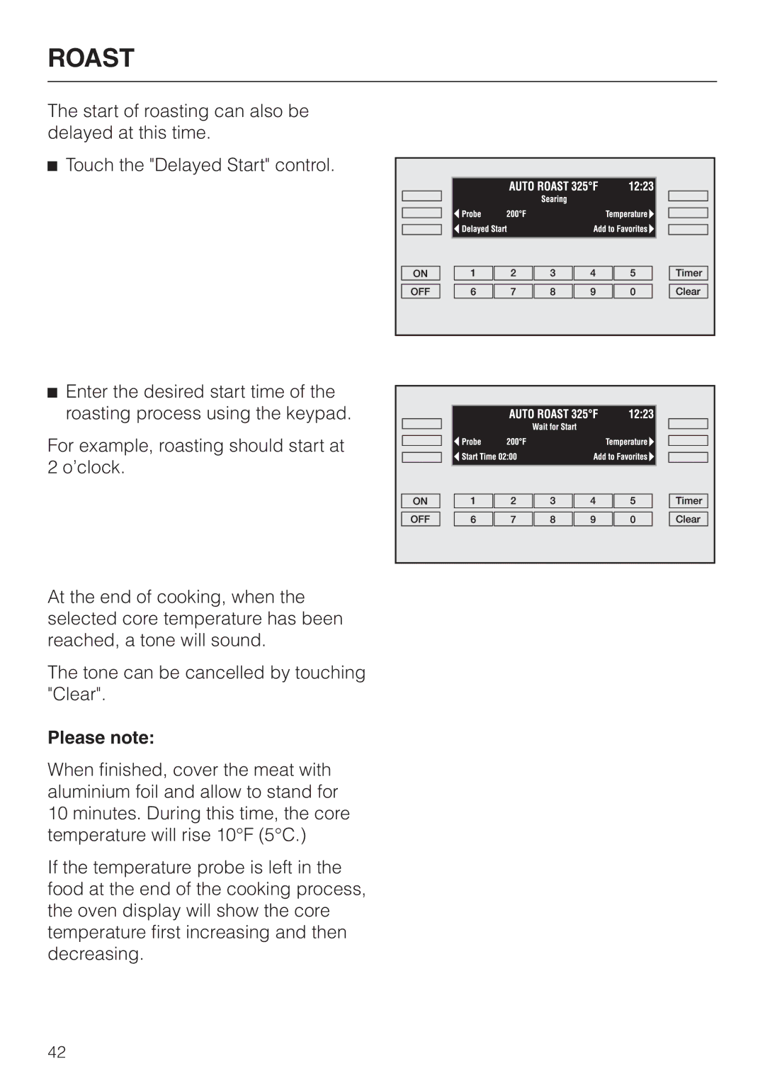 Miele H396B, H395B operating instructions Please note 