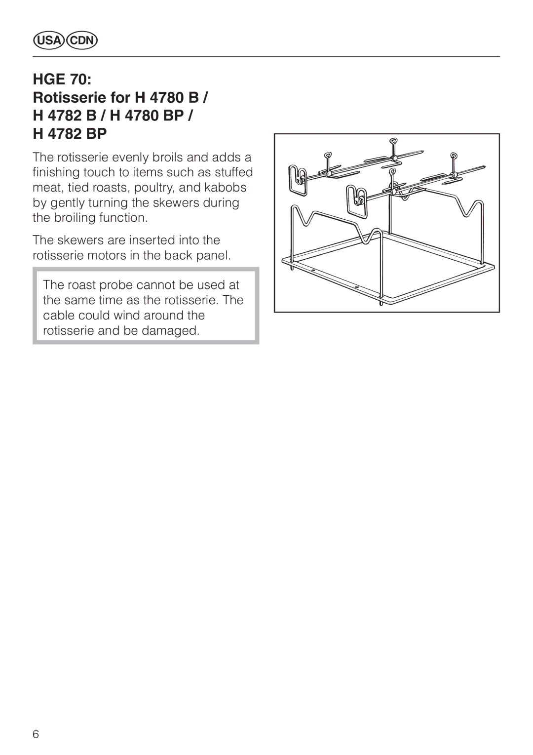 Miele HGE 60 manual 