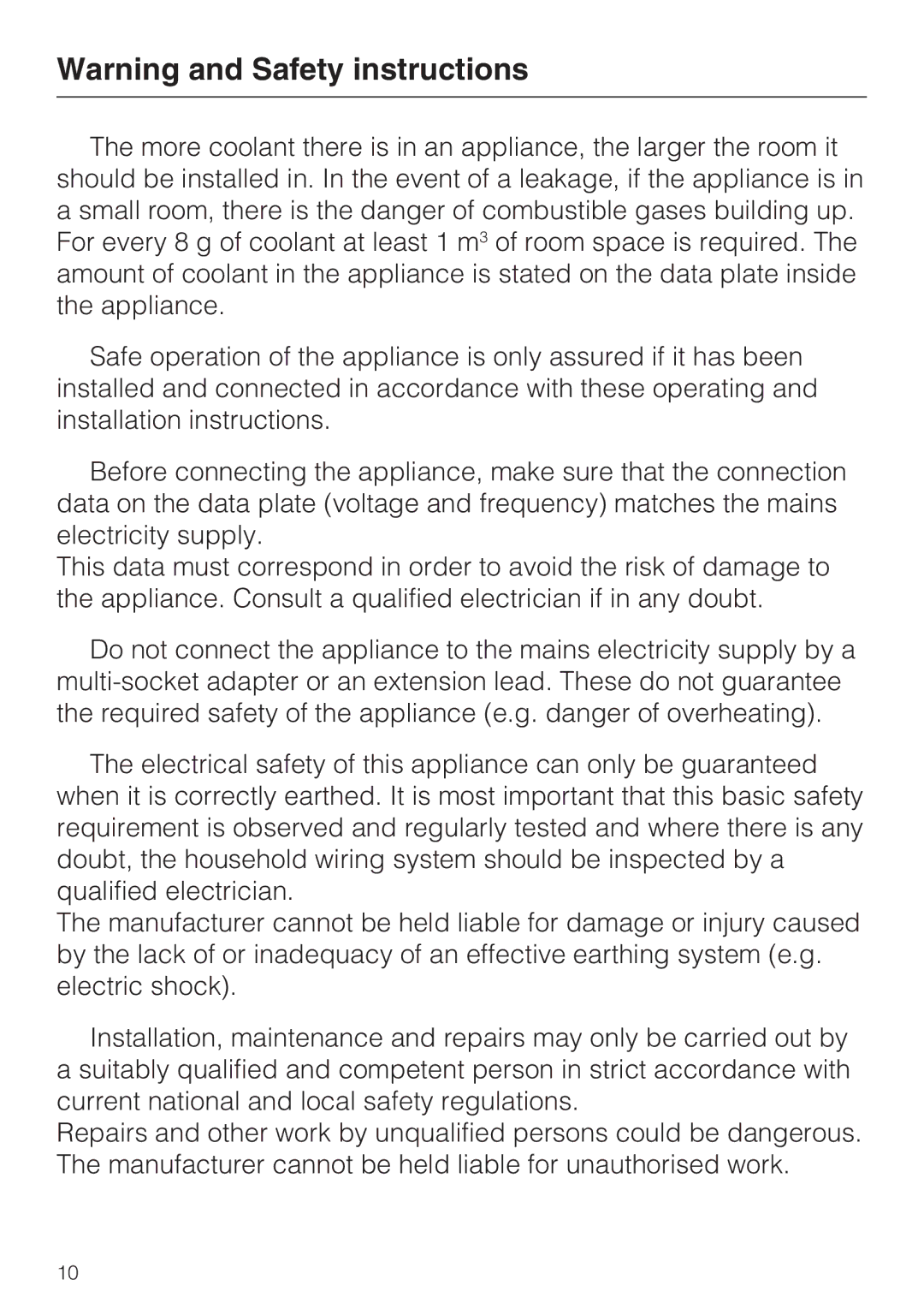 Miele KDN 12623 S-1/-2 installation instructions 