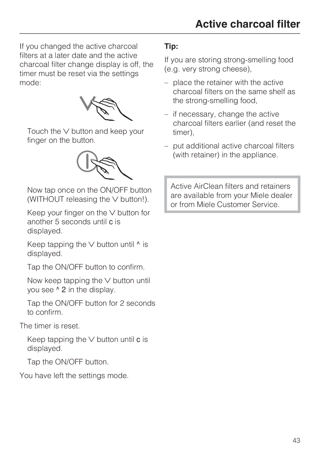 Miele KFN 14943 SDE ED installation instructions Tip 